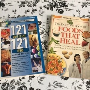 FOODS That Heal & 121 Ways To Live 121 Years Booklets